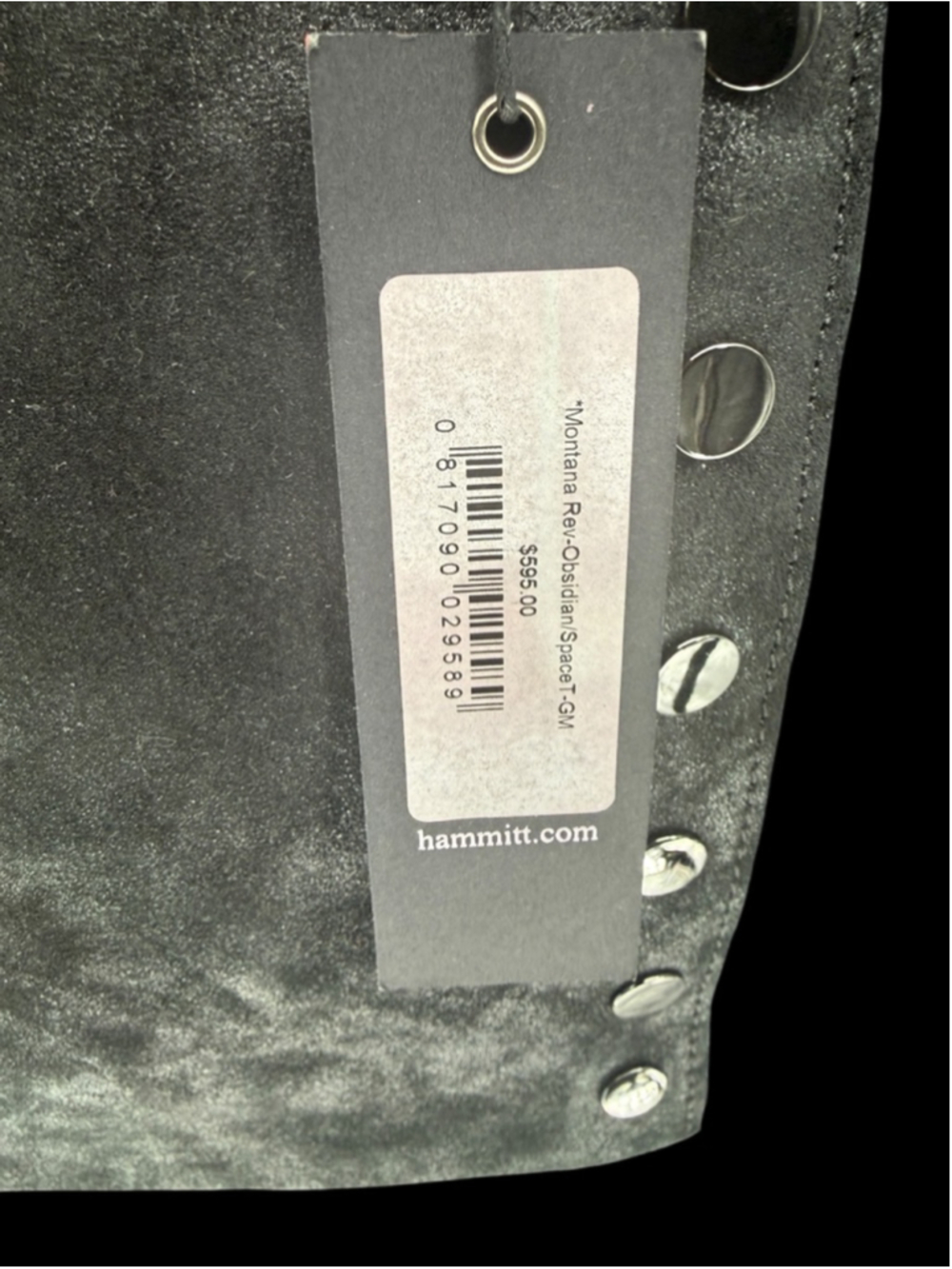 Women's Hammitt Montana Reversible Crossbody Bag One Size Silver Black - Picture 4 of 4